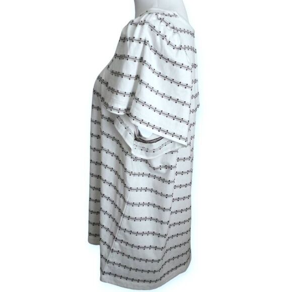 LOFT WHITE & BLACK TOP SZ.XXL NWT. - Picture 4 of 8